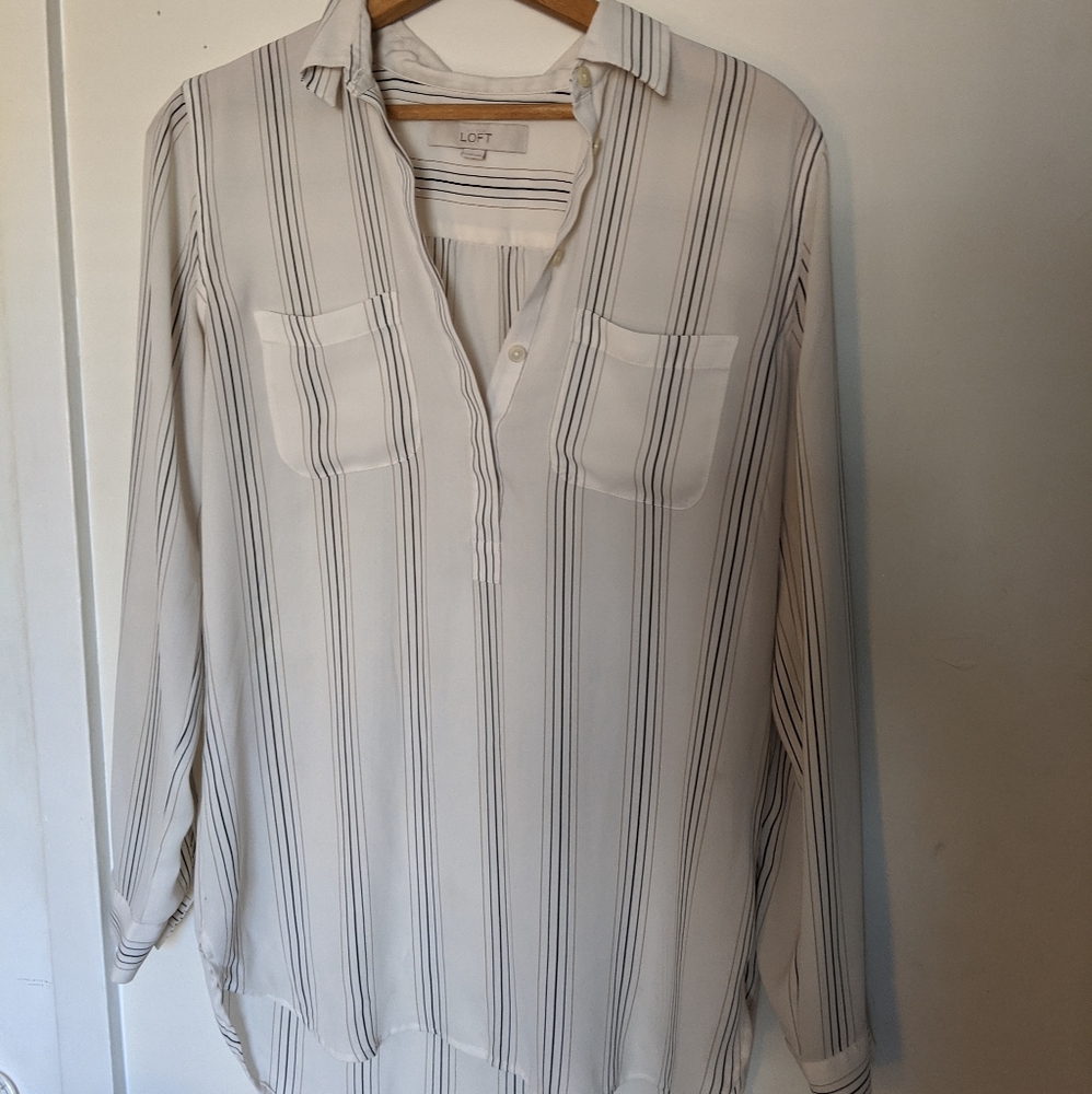 2 FOR $30 ✨ striped henley tunic